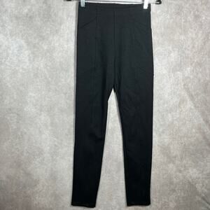 Minx Pants Womens Size Small Black High Waisted Pull On Pockets Ankle Casual NEW